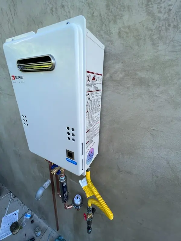 Tankless water heater installation for Shongum homes